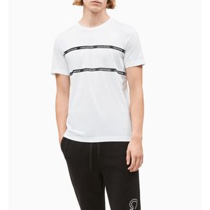Calvin Klein pánské bílé tričko - M (YAF)